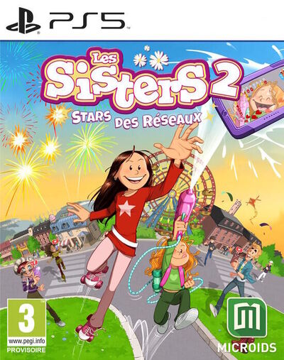 Pochette Les Sisters 2 : Stars des Réseaux version PlayStation 5