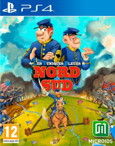 Pochette Les Tuniques Bleues : Nord & Sud version PlayStation 4