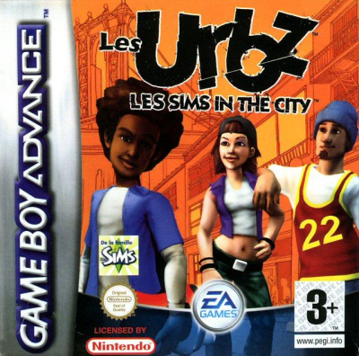 Pochette Les Urbz : les Sims in the City version GameBoy Advance