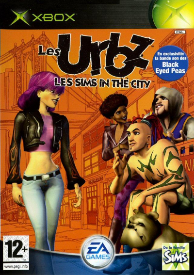 Pochette Les Urbz : les Sims in the City version Xbox