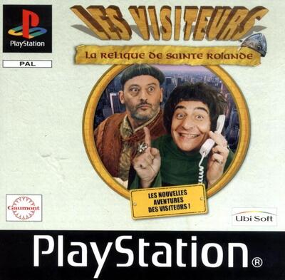 Pochette Les Visiteurs 2 : La relique de Sainte Rolande version PlayStation