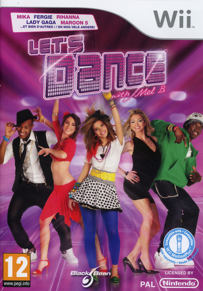 Pochette Let's Dance with Mel B version Wii