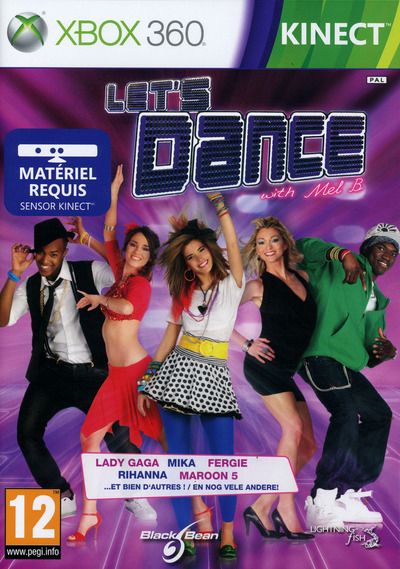 Pochette Let's Dance with Mel B version Xbox 360