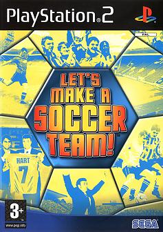 Pochette Let's Make a Soccer Team! version PlayStation 2