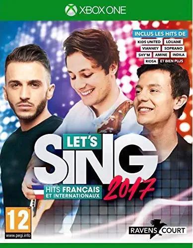 Pochette Let's Sing 2017 Hits Français et Internationaux version Xbox One