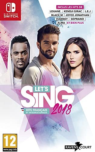 Pochette Let's Sing 2018 version Switch
