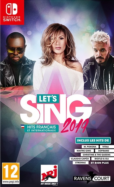 Pochette Let's Sing 2019 version Switch