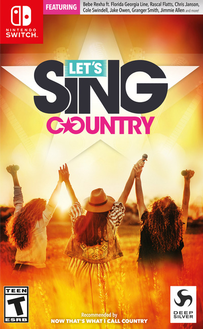 Pochette Let's Sing Country version Switch