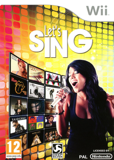 Pochette Let's Sing version Wii