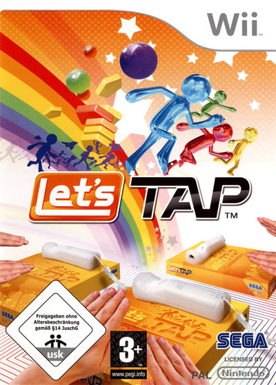 Pochette Let's Tap version Wii