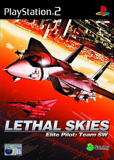 Pochette Lethal Skies version PlayStation 2