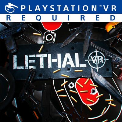 Pochette Lethal VR version PlayStation 4