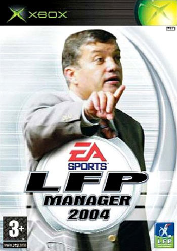 Pochette LFP Manager 2004 version Xbox