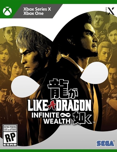 Pochette Like a Dragon : Infinite Wealth version Xbox Series X/S
