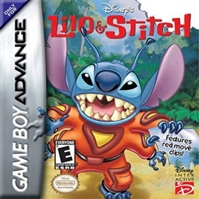 Pochette Lilo & Stitch version GameBoy Advance