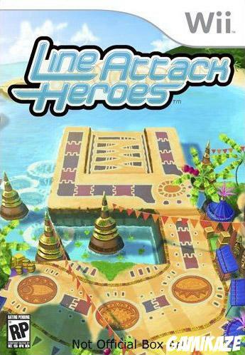 Pochette Line Attack Heroes version Wii
