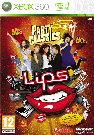 Pochette Lips : Party Classics version Xbox 360
