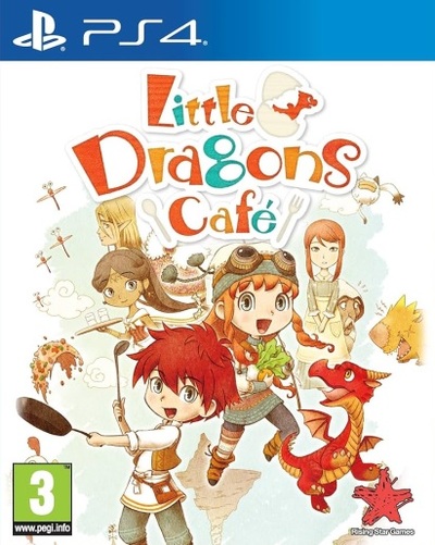 Pochette Little Dragons Café version PlayStation 4