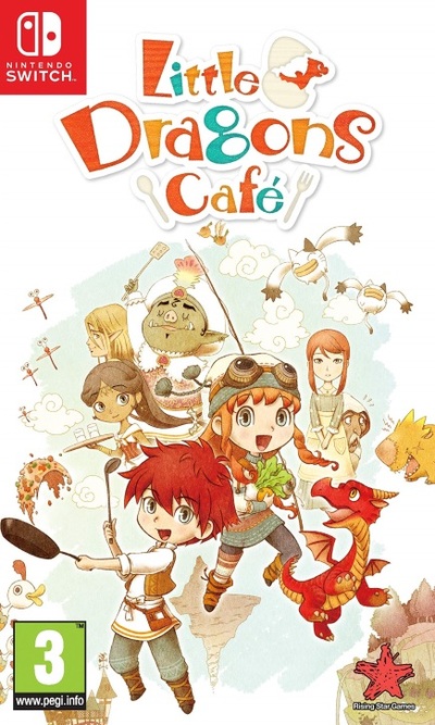 Pochette Little Dragons Café version Switch