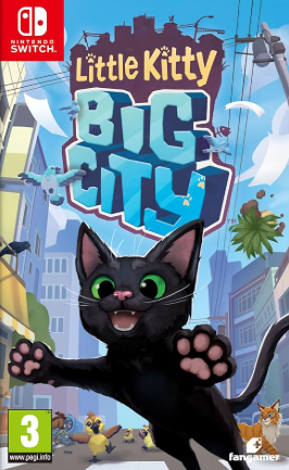 Pochette Little Kitty, Big City version Switch