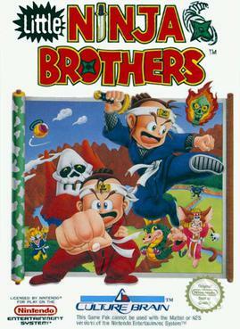 Pochette Little Ninja Brothers version NES