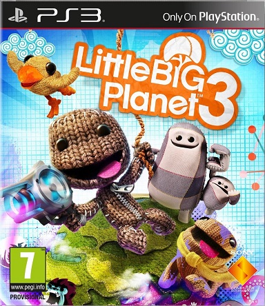 Pochette LittleBigPlanet 3 version PlayStation 3