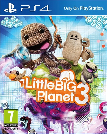 Pochette LittleBigPlanet 3 version PlayStation 4