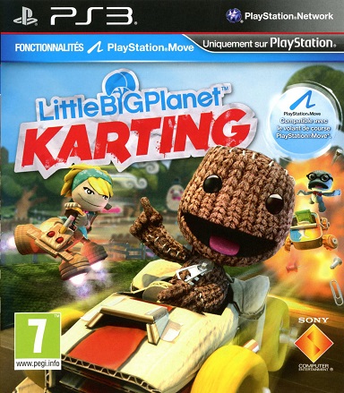 Pochette LittleBigPlanet Karting version PlayStation 3