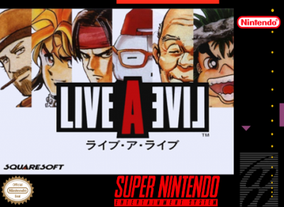 Pochette Live a Live version Super Nintendo
