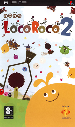 Pochette LocoRoco 2 version PSP