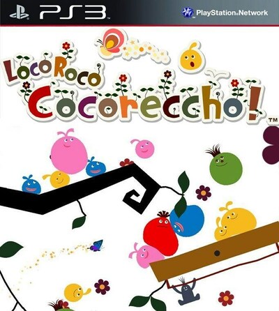 Pochette LocoRoco Cocoreccho! version PlayStation 3