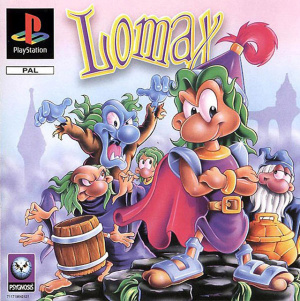 Pochette Lomax version PlayStation