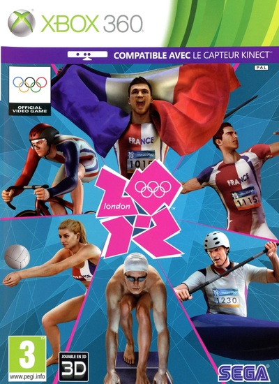 Pochette Londres 2012 : le Jeu officiel des Jeux Olympiques version Xbox 360