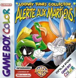 Pochette Looney Tunes Collector : Alerte aux martiens! version GameBoy/Color
