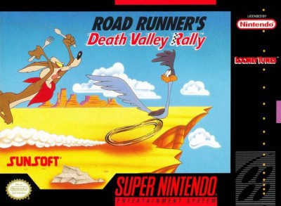 Pochette Looney Tunes Road Runner version Super Nintendo