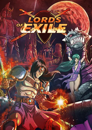 Pochette Lords of Exile version Switch