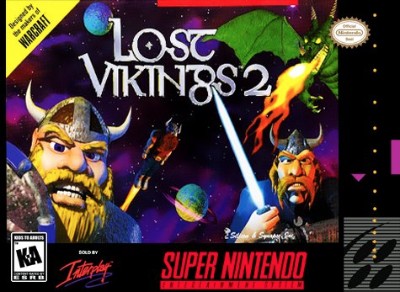 Pochette Lost Vikings 2 : Norse By NorseWest version Super Nintendo