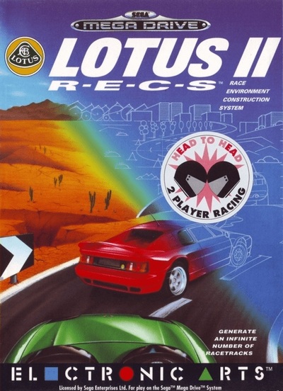Pochette Lotus II : R.E.C.S version Megadrive