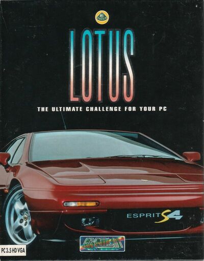 Pochette Lotus : The Ultimate Challenge version PC Windows