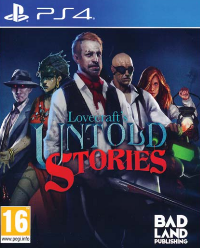 Pochette Lovecraft's Untold Stories version PlayStation 4