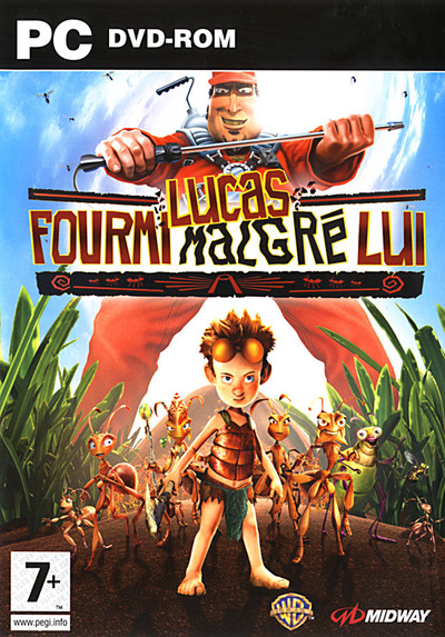 Pochette Lucas, fourmi malgré lui version PC Windows