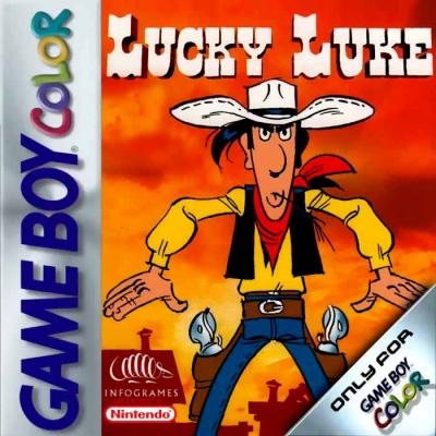 Pochette Lucky Luke version GameBoy/Color