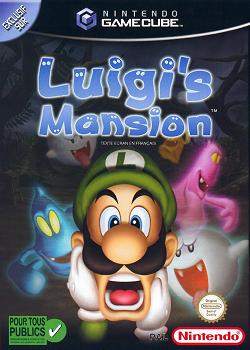 Pochette Luigi's Mansion version GameCube