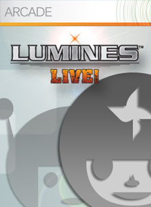 Pochette Lumines Live! version Xbox 360