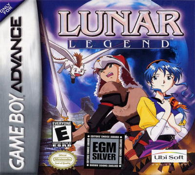 Pochette Lunar Legend version GameBoy Advance