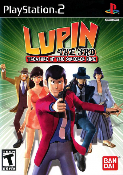 Pochette Lupin The 3rd : Treasure of the Sorcerer King version PlayStation 2