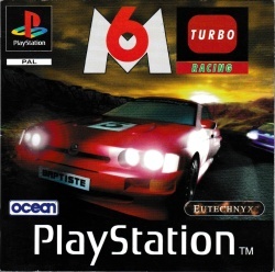 Pochette M6 Turbo Racing version PlayStation