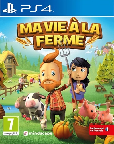 Pochette Ma vie à la Ferme version PlayStation 4