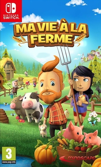 Pochette Ma vie à la Ferme version Switch