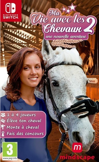 Pochette Ma vie avec les chevaux 2 : Une nouvelle aventure version Switch